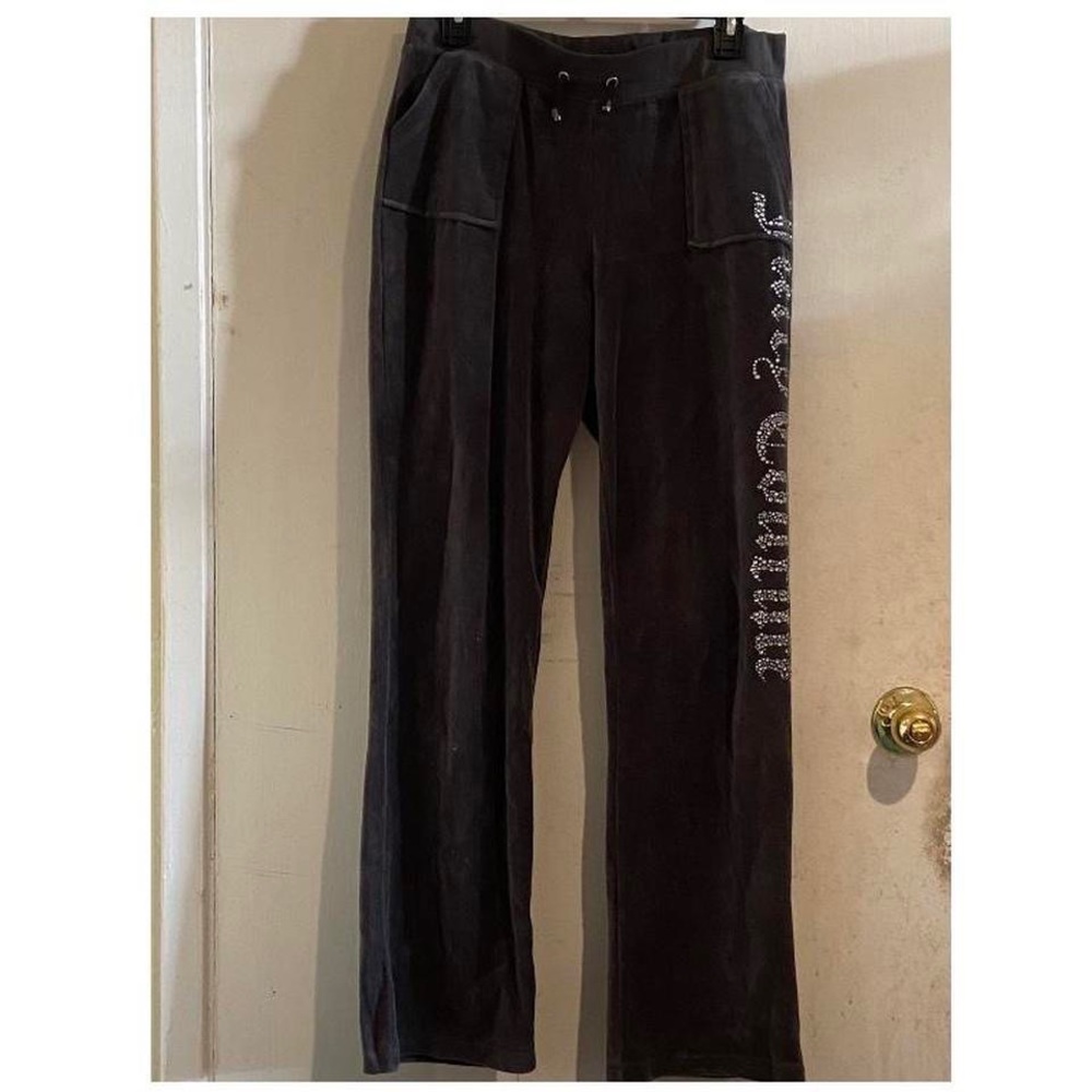🖤SOLD🖤Grey Bedazzled Juicy tracksuit pants 🖤